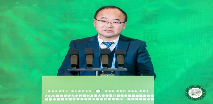 叶宜声应邀参加2025绿色设计与乡村振兴发展大会暨第六届特色镇智库圆桌会议