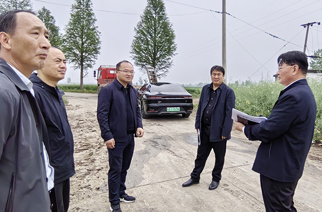 叶宜声率队赴夏集镇督导工作