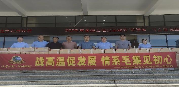 战高温促发展 情系毛集践初心